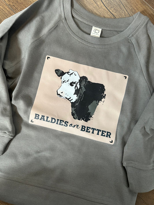 Baldies are Better | Toddler Pullover (2T and 4T)