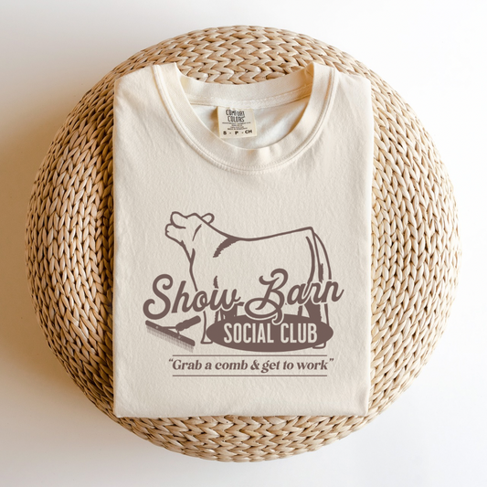 Show Barn Social Club (Brown) | Adult Tee