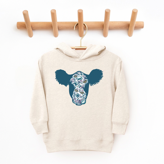 Spring Floral Baldie | Toddler Hoodie