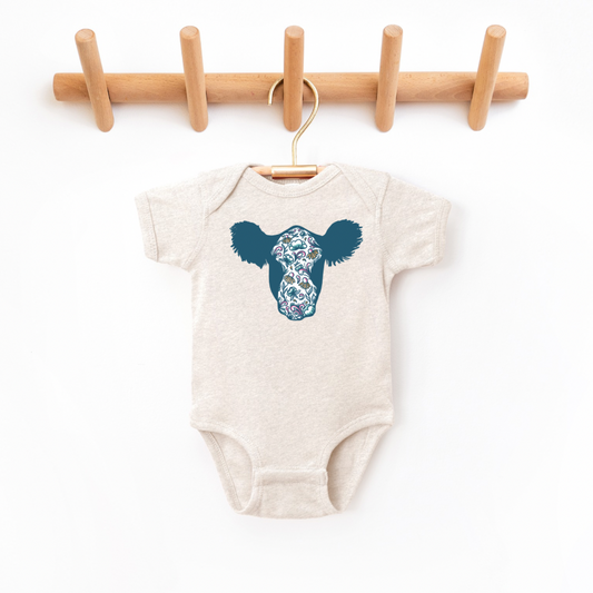Spring Floral Baldie | Infant + Toddler Tee