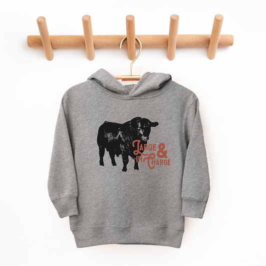 Large & In Charge | Toddler + Youth Hoodie
