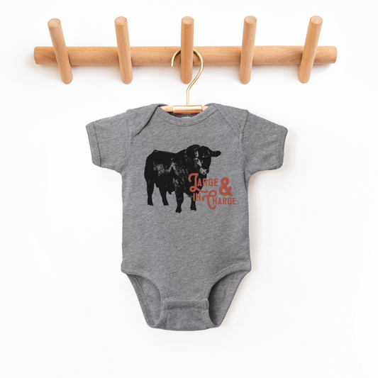 Large & In Charge | Infant, Toddler + Youth Tee