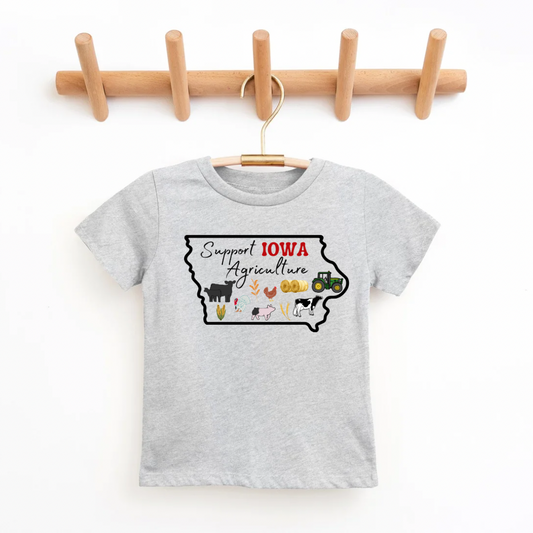 Support Iowa Agriculture | Toddler + Youth Tee