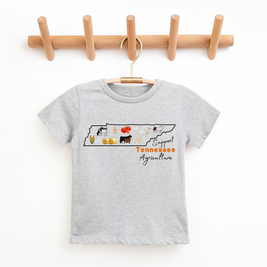 Support Tennessee Agriculture | Toddler + Youth Tee