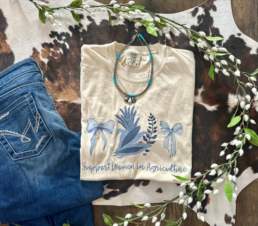 Support Women in Agriculture {Crops} | Adult Tee