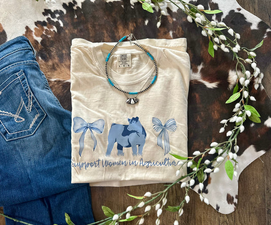 Support Women in Agriculture {Beef Cattle} | Adult Tee