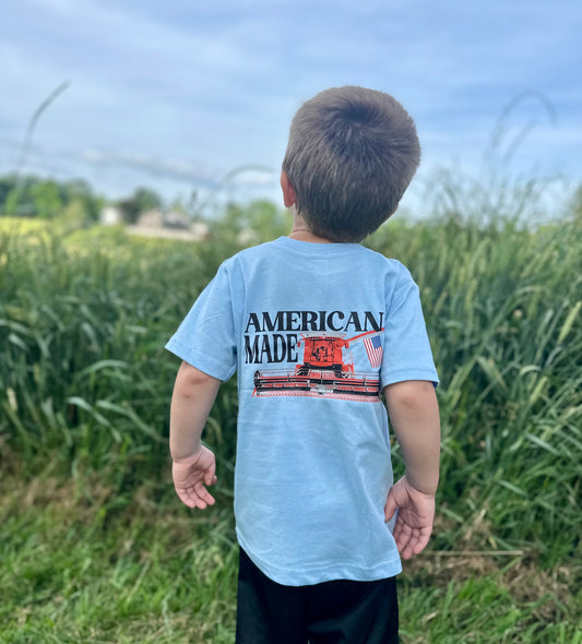 American Made {Red Combine} |  Youth Tee