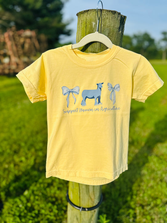 Support Women in Agriculture {Sheep} |  Youth Tee