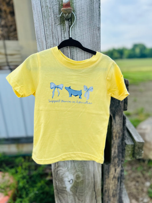 Support Women in Agriculture {Pig} | Infant + Toddler Tee