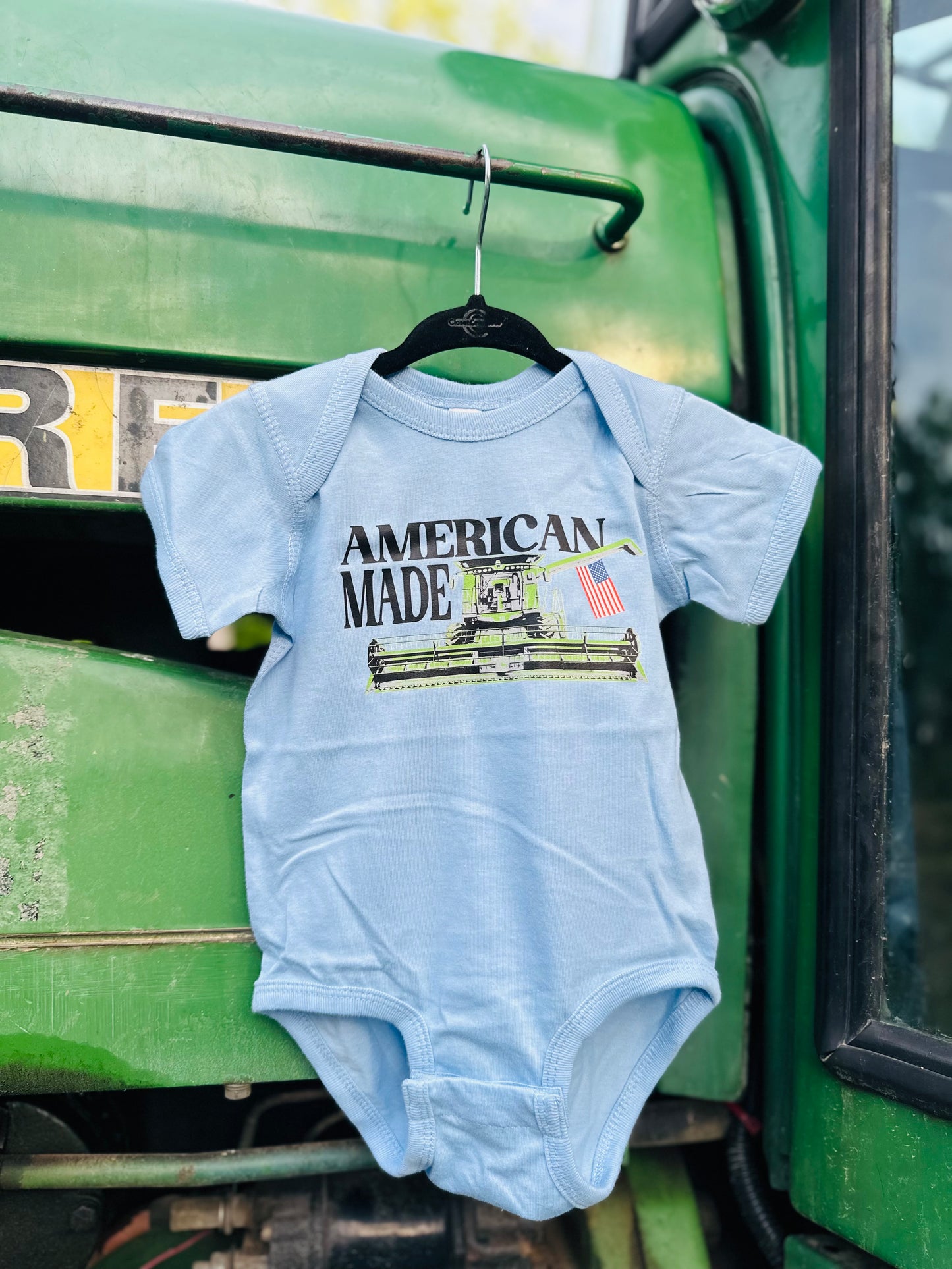 American Made {Green Combine} | Infant + Toddler Tee