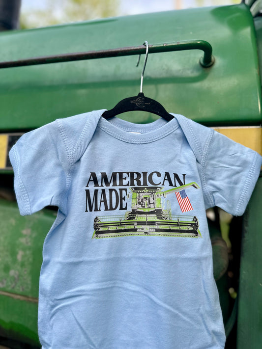 American Made {Green Combine} | Infant + Toddler Tee