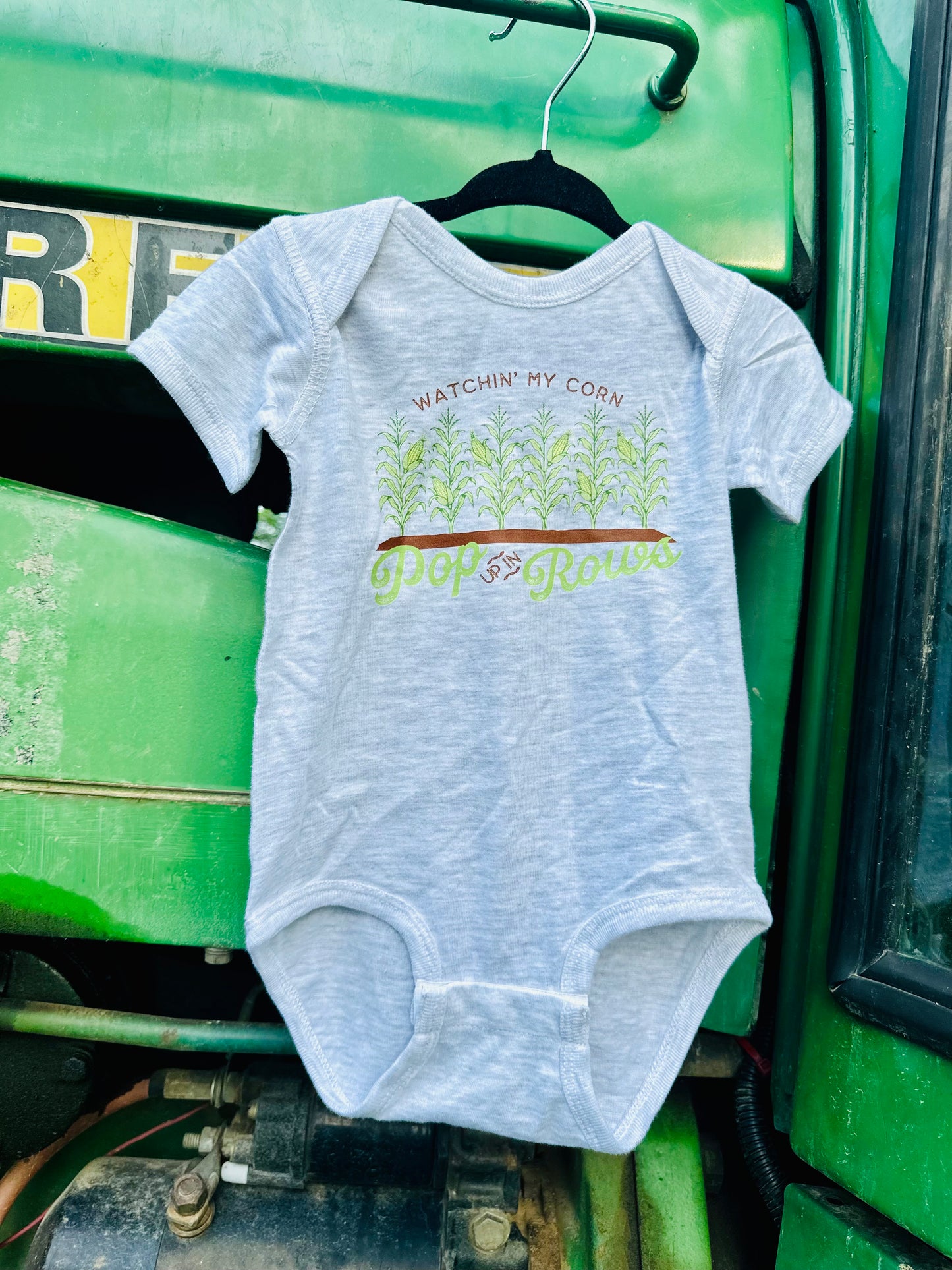 Watchin My Corn Pop Up in Rows | Infant + Toddler Tee