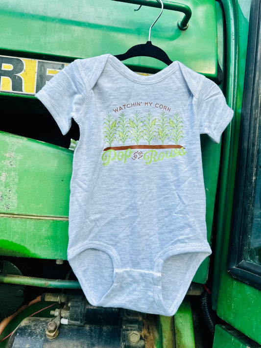 Watchin My Corn Pop Up in Rows | Infant + Toddler Tee