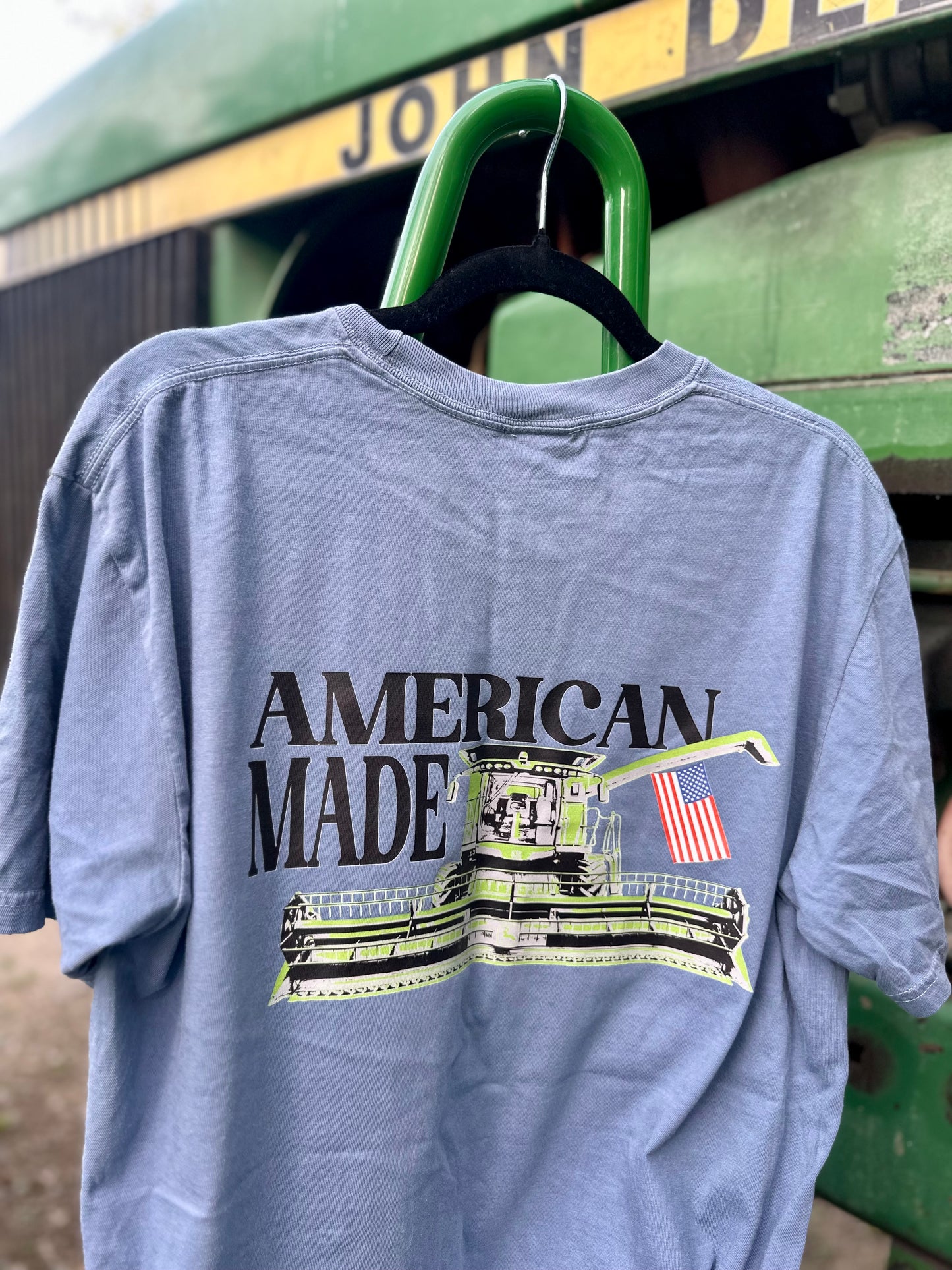 American Made {Green Combine} | Adult Tee