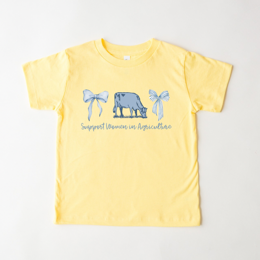Support Women in Agriculture {Dairy Cattle} | Infant + Toddler Tee
