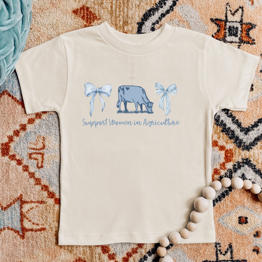Support Women in Agriculture {Dairy Cattle} |  Youth Tee