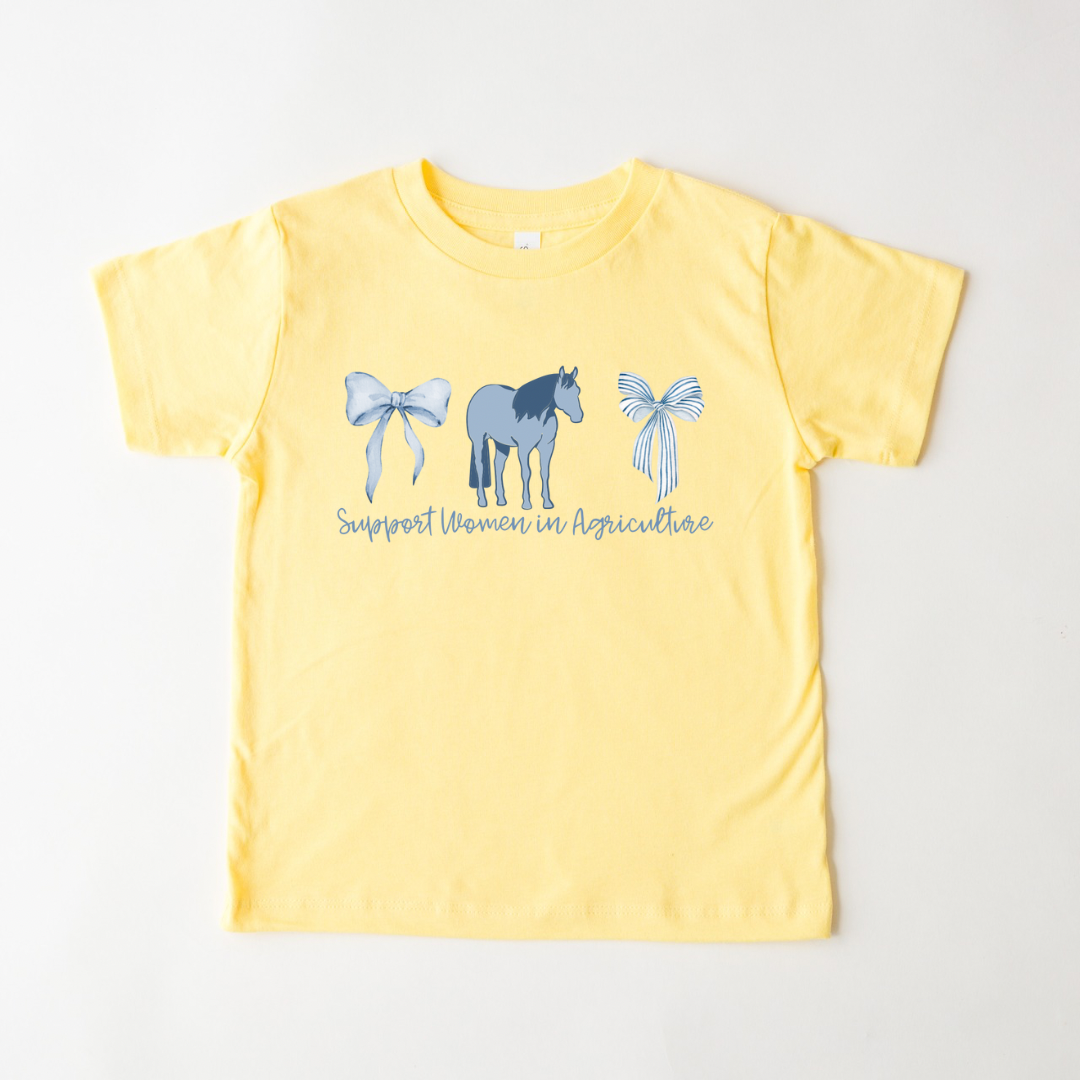 Support Women in Agriculture {Horse} | Infant + Toddler Tee