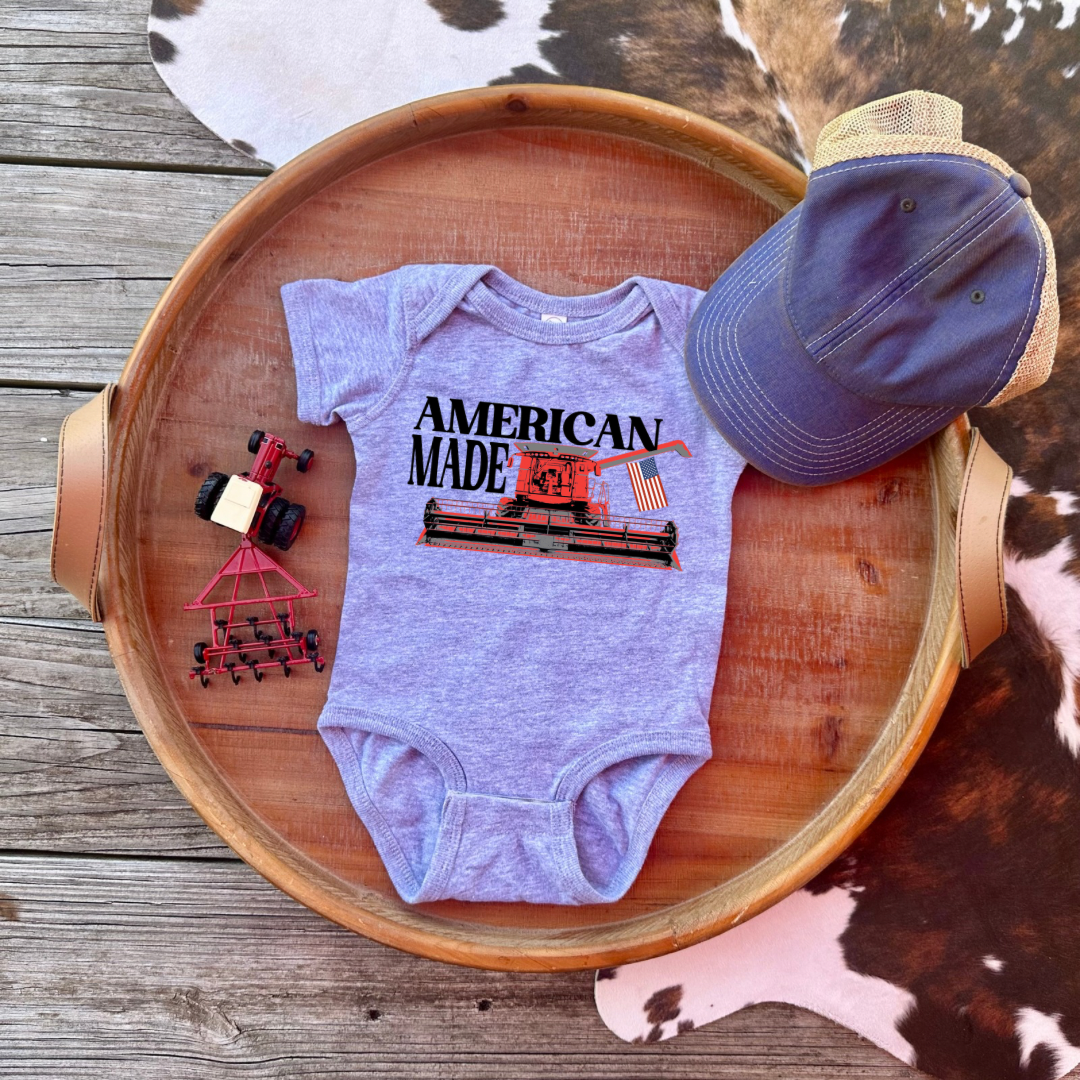 American Made {Red Combine} | Infant + Toddler Tee