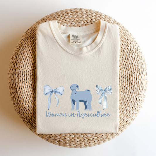 Support Women in Agriculture {Goat} | Adult Tee