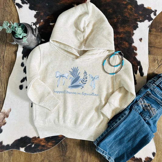 Support Women in Agriculture {Crops} | Toddler + Youth Hoodie
