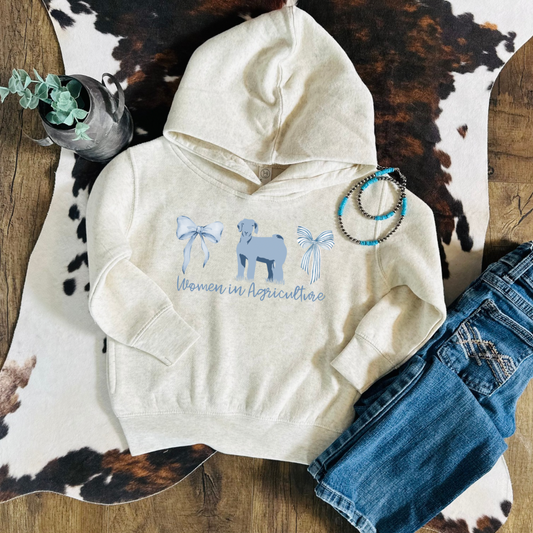 Support Women in Agriculture {Goat} | Toddler + Youth Hoodie