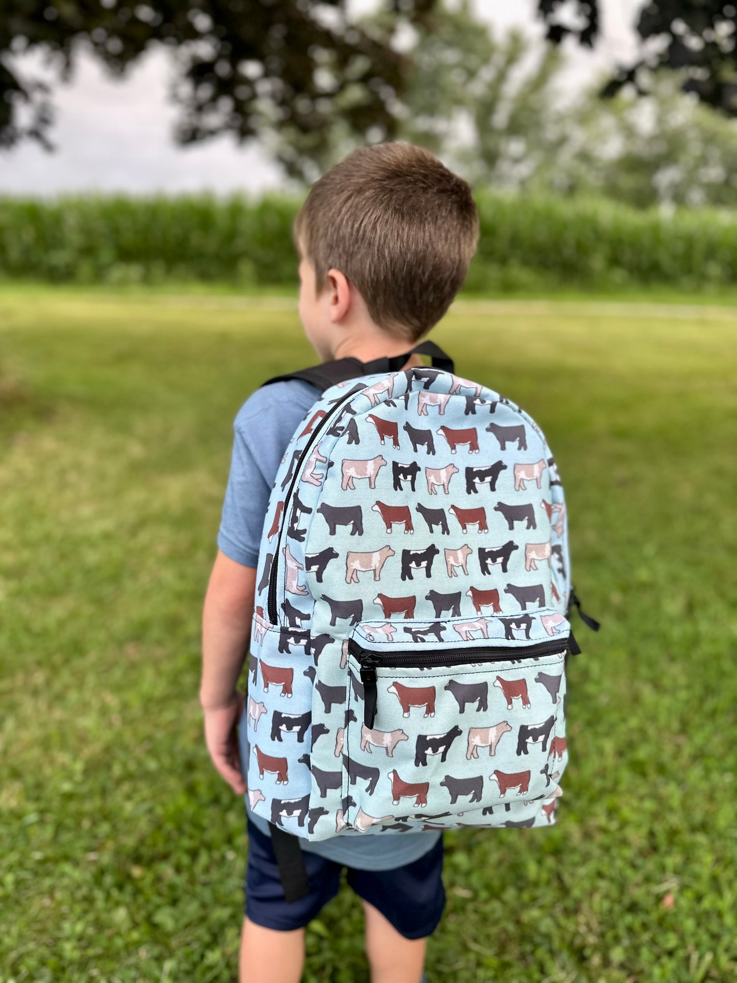 Cattle Show String Backpack
