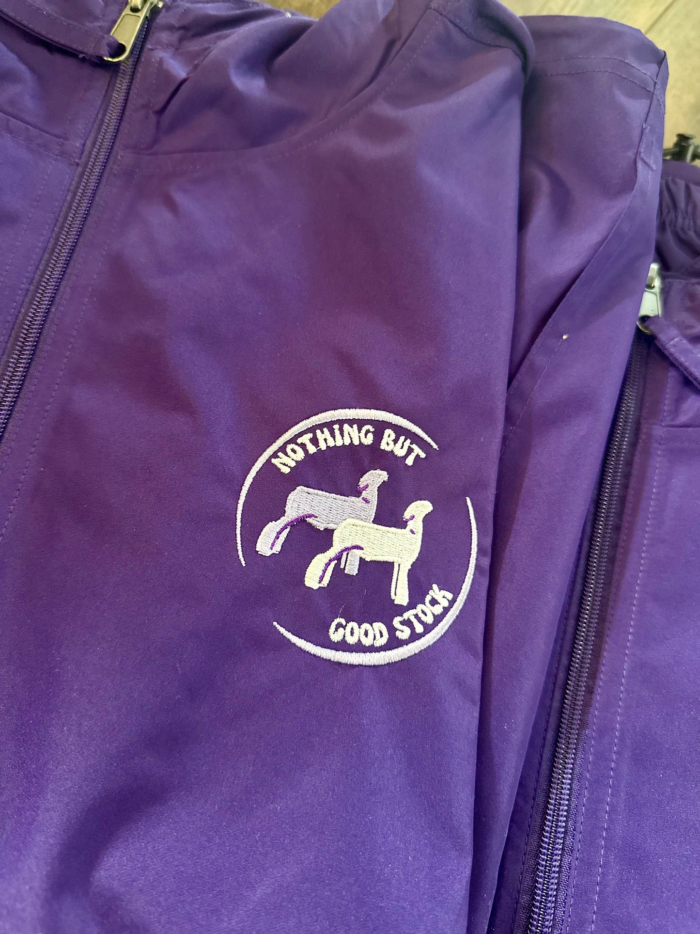 Livestock Windbreaker | Shades of Purple