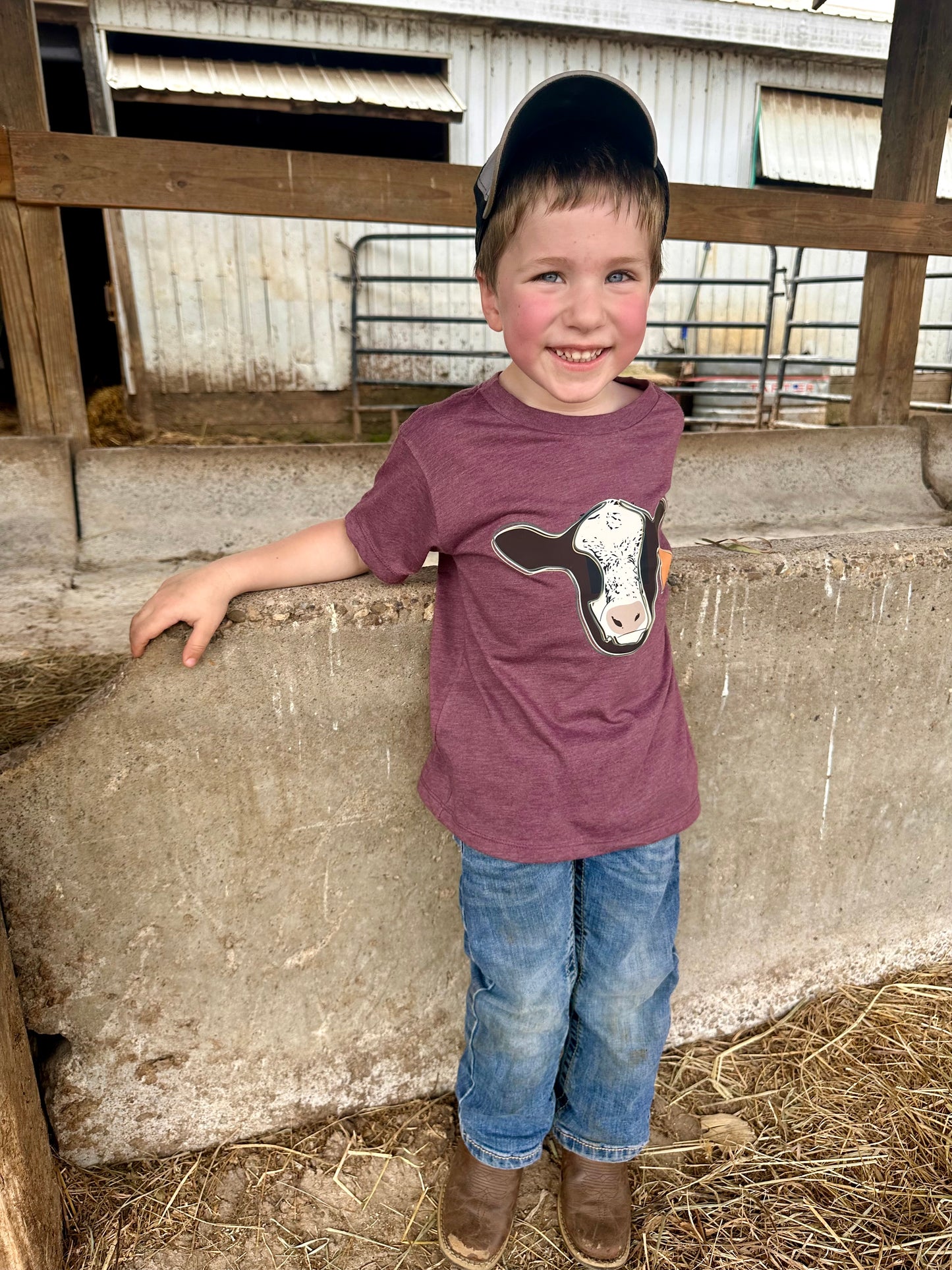 Baldie Calf | Toddler + Youth Tee