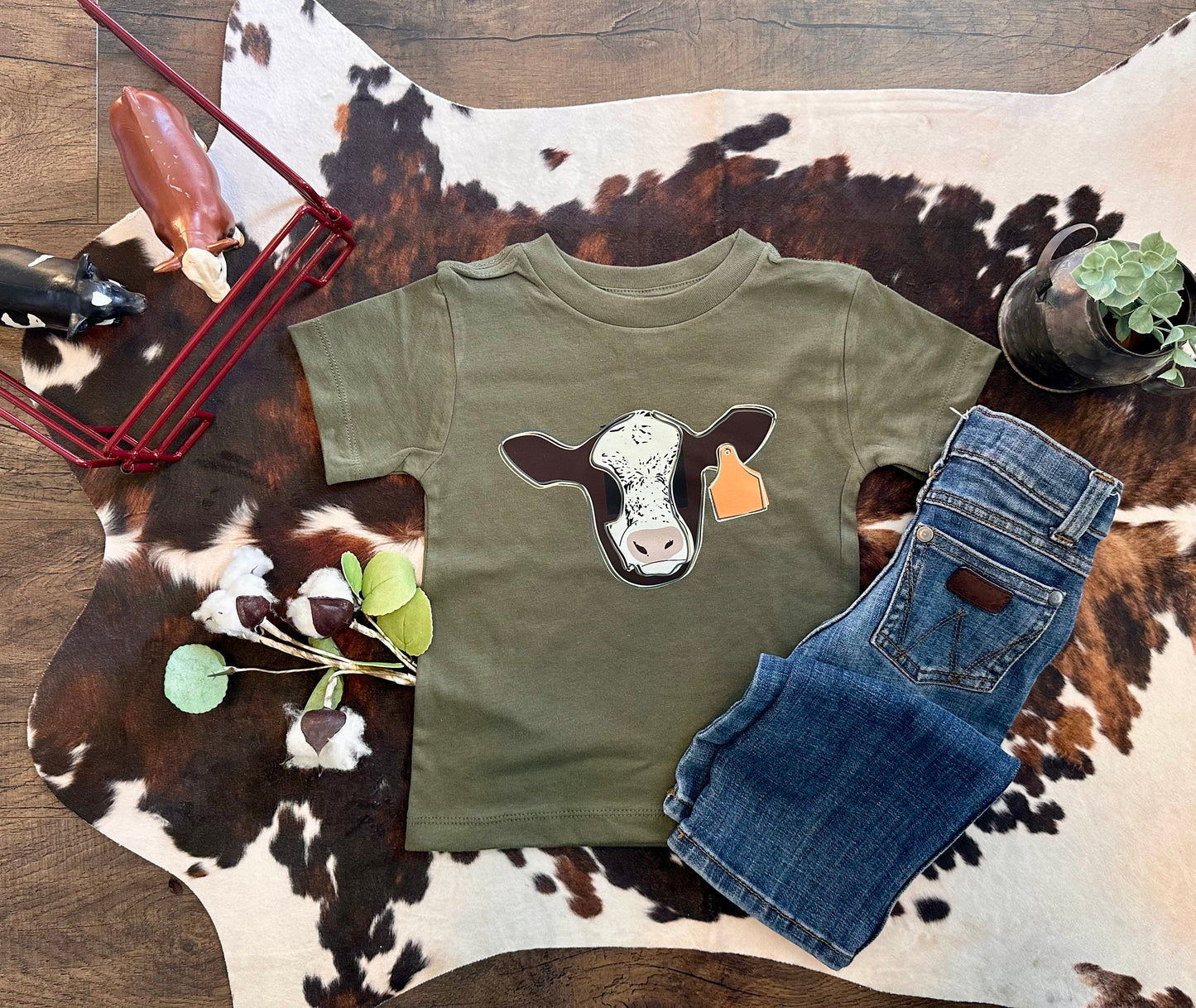 Baldie Calf | Toddler + Youth Tee