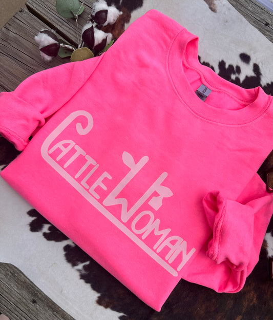 Cattlewoman | Adult Crewneck Pullover