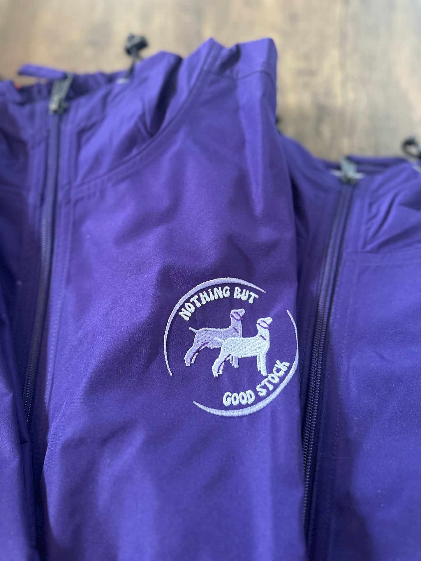 Livestock Windbreaker | Shades of Purple