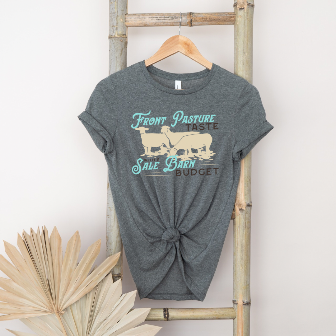 Front Pasture Taste, Sale Barn Budget // Sheep | Adult Tee