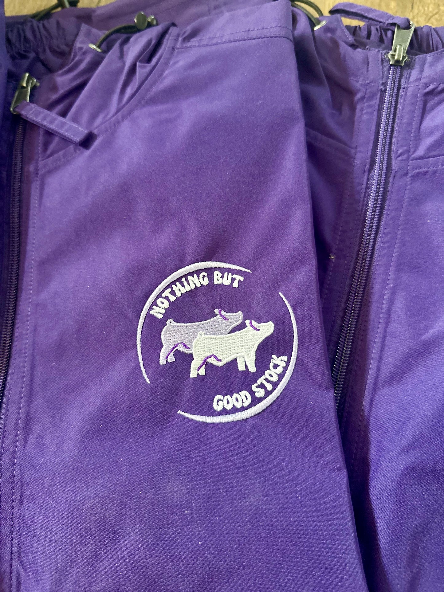 Livestock Windbreaker | Shades of Purple