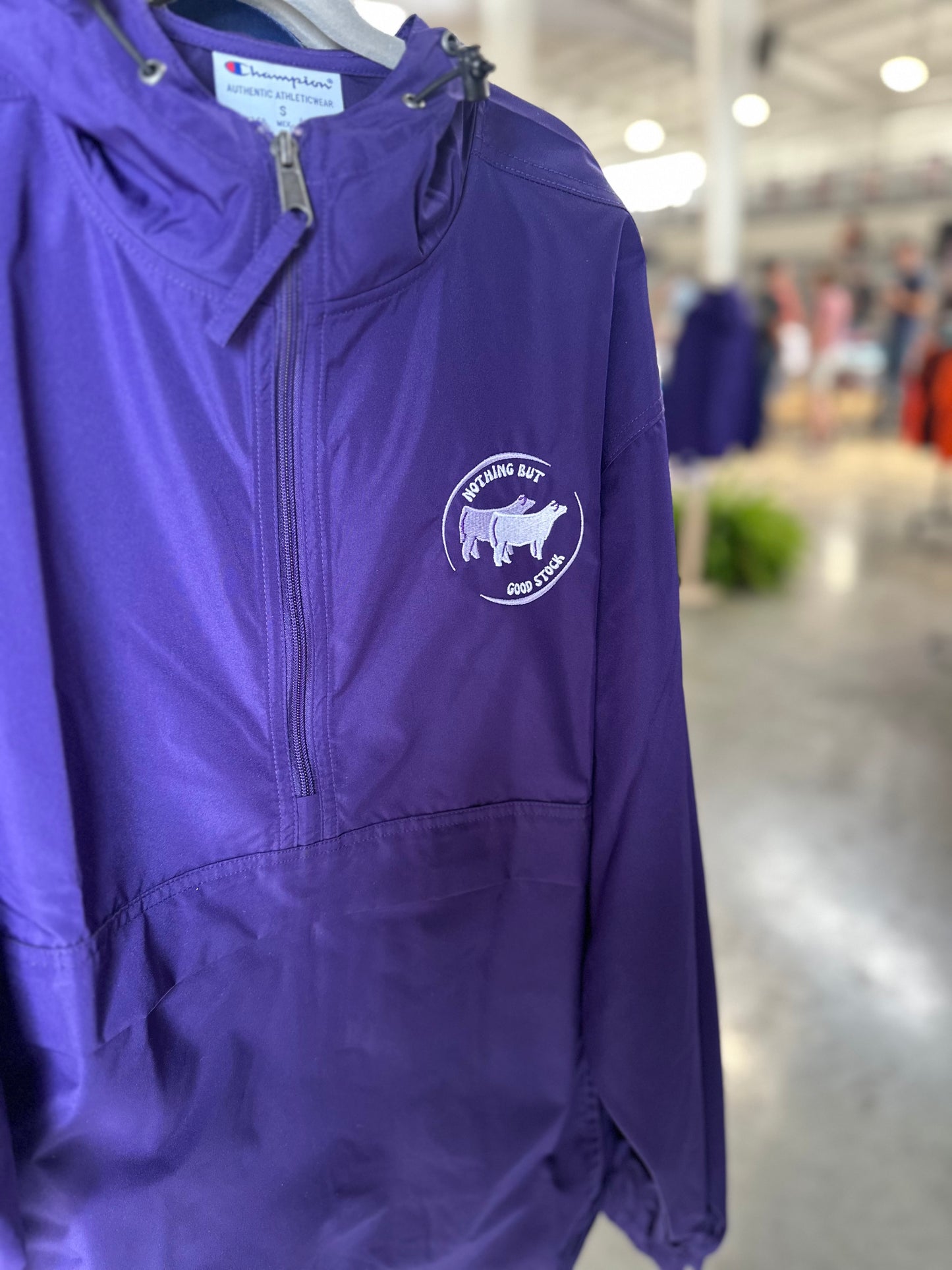 Livestock Windbreaker | Shades of Purple