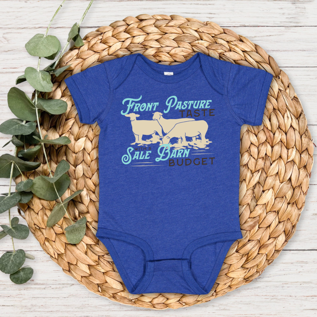 Front Pasture Taste, Sale Barn Budget // Sheep | Infant, Toddler + Youth Tee