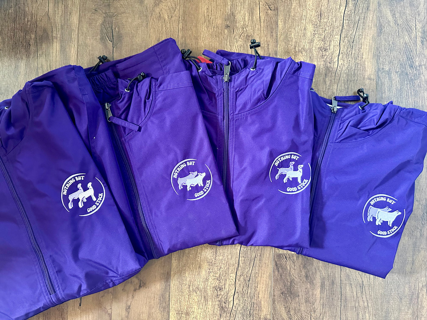Livestock Windbreaker | Shades of Purple