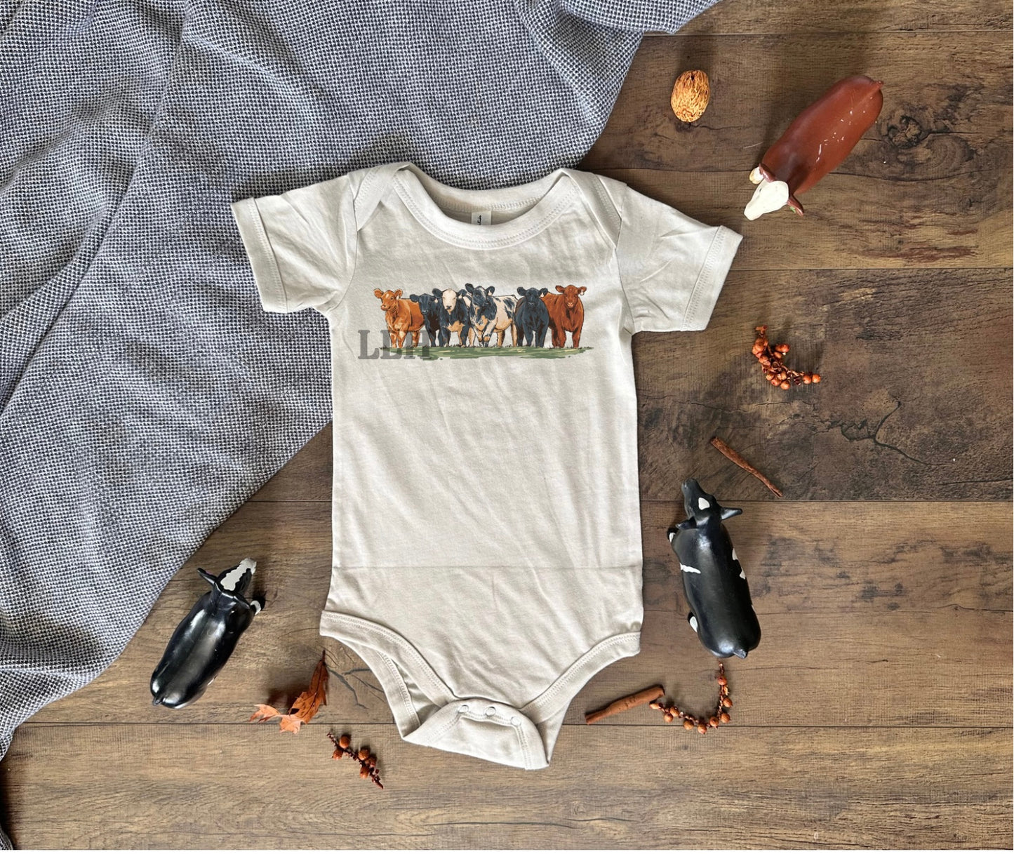 Cattle Round Up | Infant Onesie