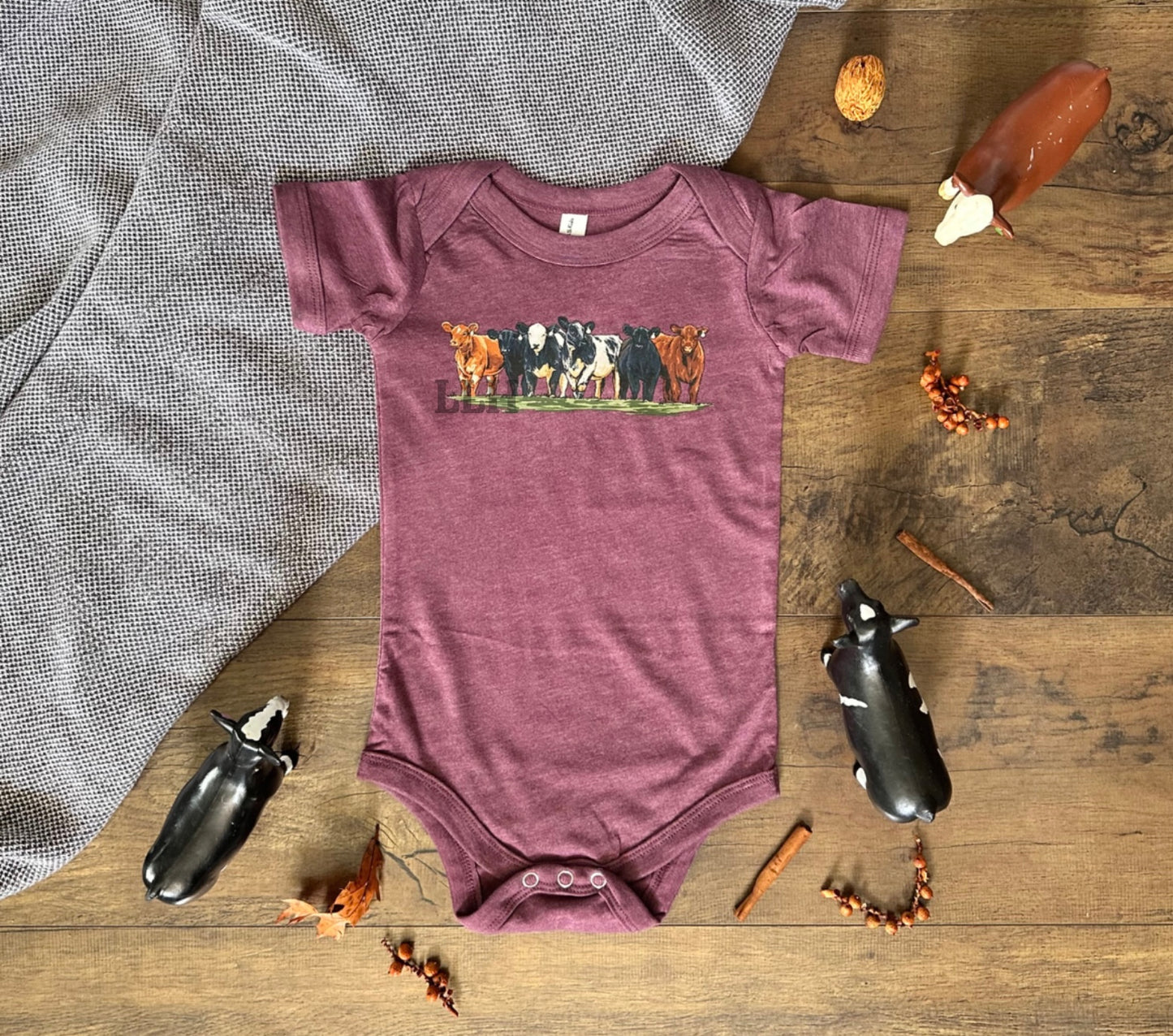 Cattle Round Up | Infant Onesie