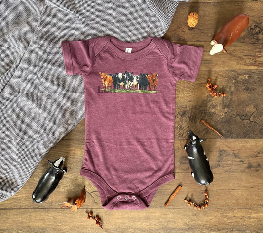 Cattle Round Up | Infant Onesie