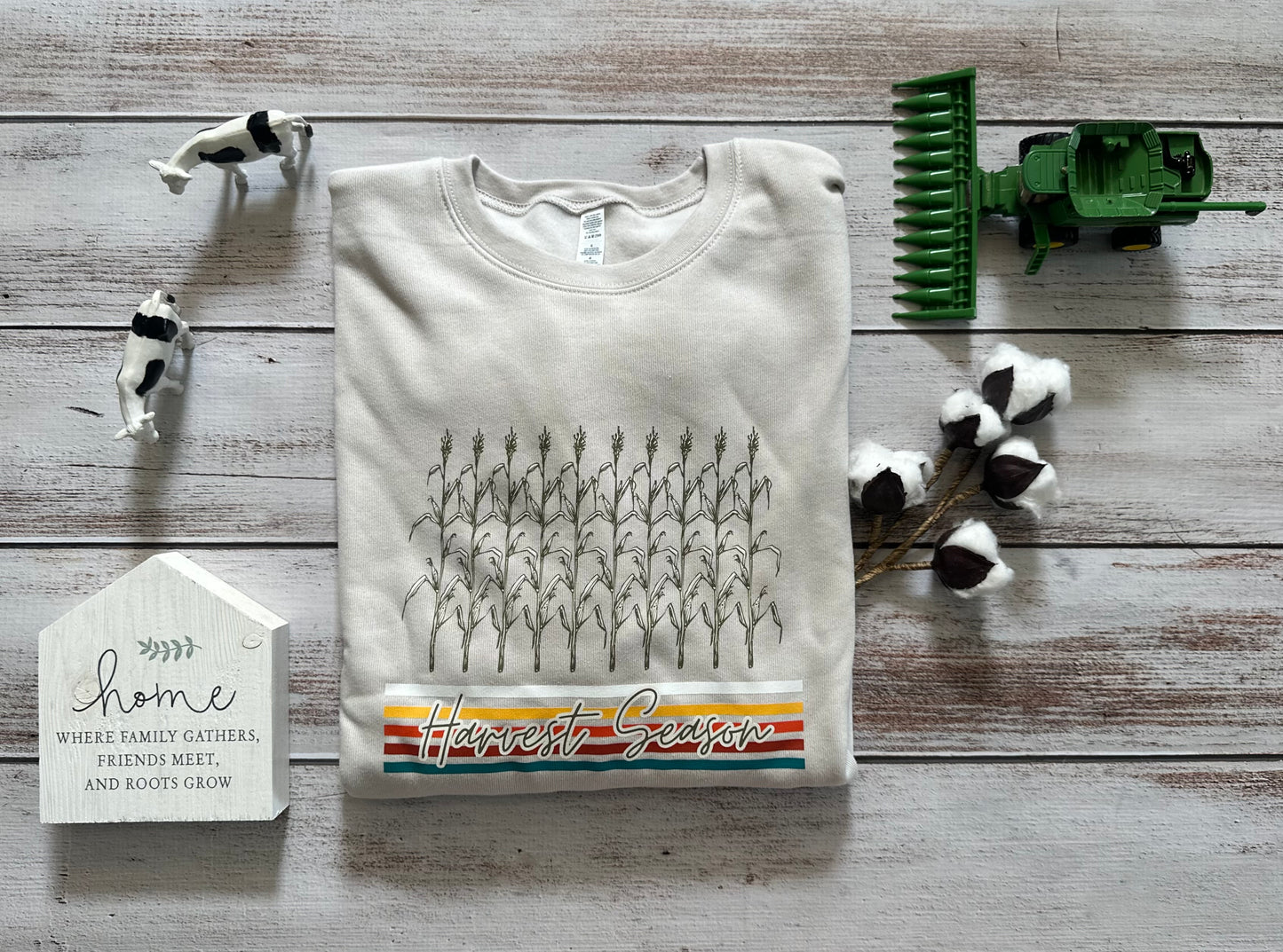 Harvest Season | Adult Crewneck Pullover