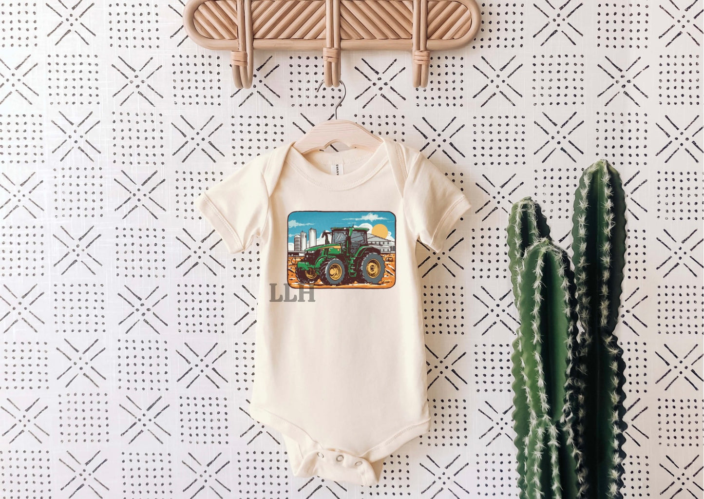 Big Green Tractor | Infant Onesie