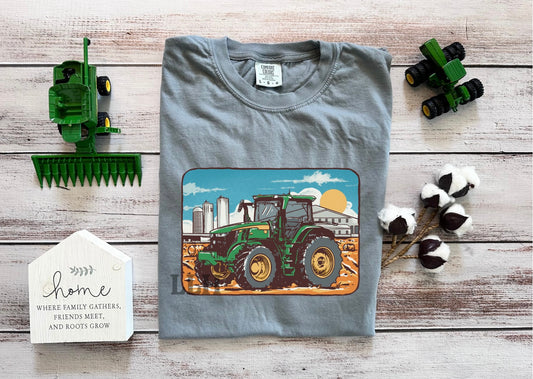 Big Green Tractor | Adult Tee